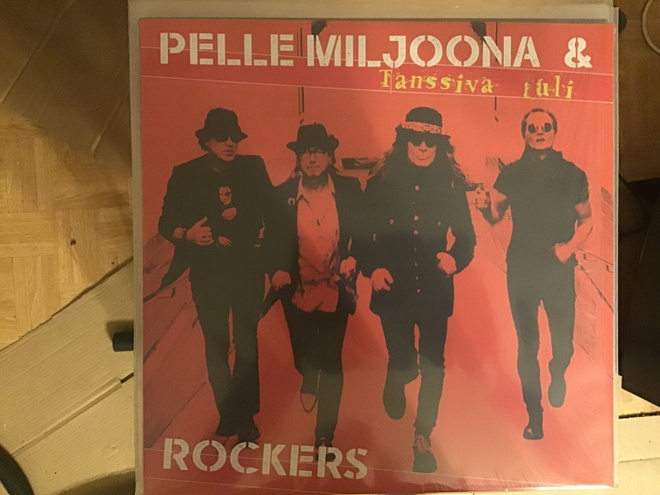 Pelle Miljoona rockers tanssiva tuli LP