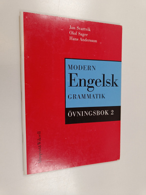 Jan Svartvik ym. : Modern Engelsk Grammatik : Övningsbok ...
