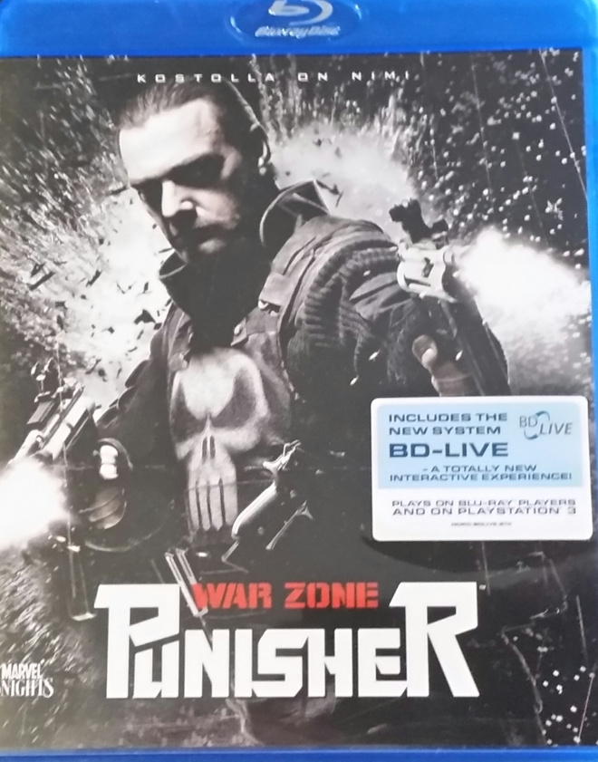 The Punisher: War Zone -Blu-Ray.suomikansi