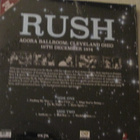 Rush Agora Ballroom 1974 lp kuvalevy muoveissa - pikkukuva 2
