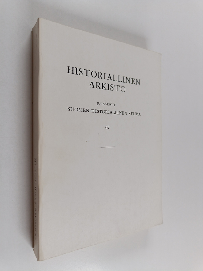 Historiallinen arkisto 67