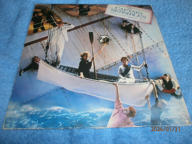 CAPTAIN SENSIBLE`S - WOMEN AND CAPTAINS FIRST   -   LP