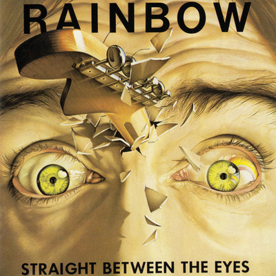 Rainbow - Straight Between The Eyes (CD) EX+!! vanha painos