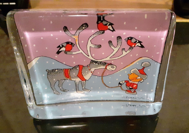 Iittala, Pekka Vuori, Tonttupoika lasikortti