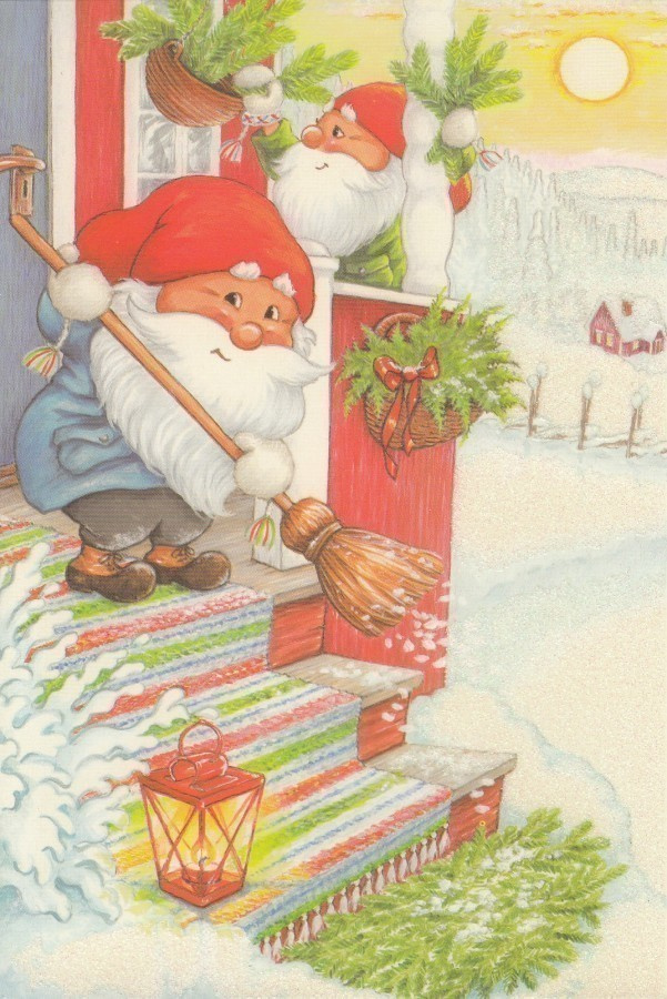 Inger Wikström Oredsson: Rappusilla (isohko taittokortti)