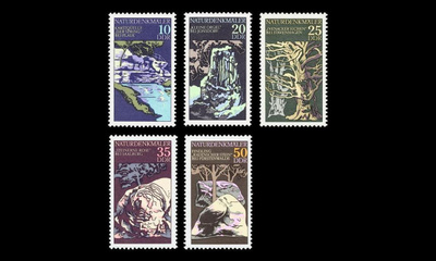 DDR 2203-7 ** Luonnon nähtävyyksiä (1977)