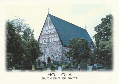 KIRKKOKORTTI - HOLLOLAN KIRKKO - 11