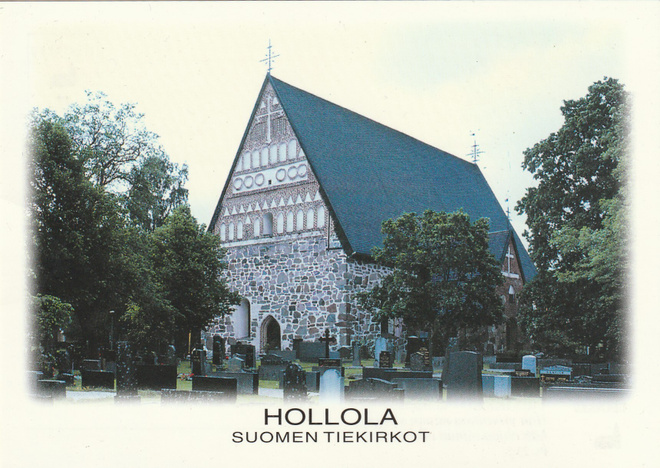 KIRKKOKORTTI - HOLLOLAN KIRKKO - 11