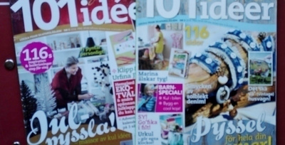 101 idéer: 0,50/st eller 2 Eur/4 st