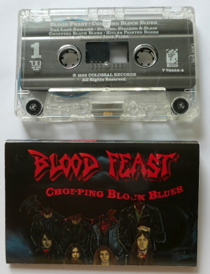 BLOOD FEAST Chopping Block Blues C-KASETTI trash metal