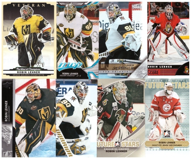 8 x Mv ROBIN LEHNER Golden Knights, Senators