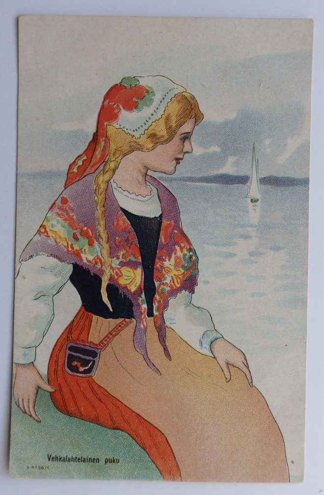 Karin Westling, Vehkalahtelainen kansallispuku