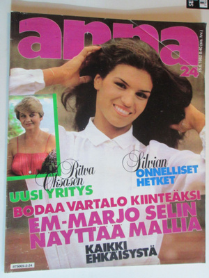 ANNA LEHTI 24 / 1982 SISÄLLYSLUETTELO KUVA 2 ja 3