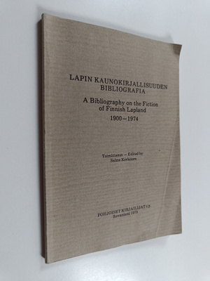Salme (toim.) Korhonen : Lapin kaunokirjallisuuden biblio...