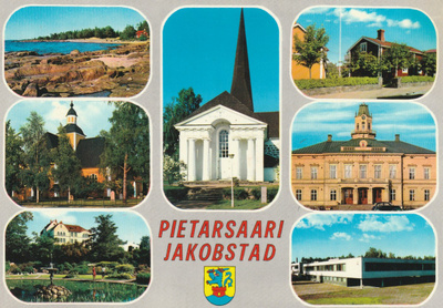 KIRKKOKORTTI - PIETARSAARI - PEDERSÖREN KIRKKO - 1