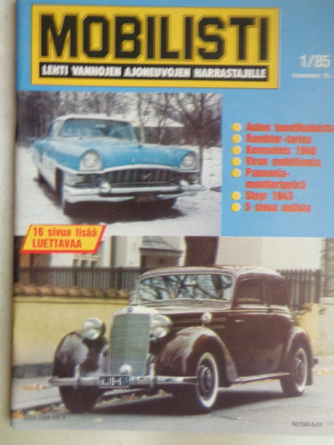 Mobilisti Nro 1/1985 (31.10)