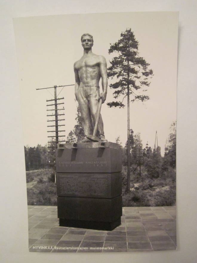 VANHA Postikortti Hyvinkää 1950-l Alkup.Mallikappale