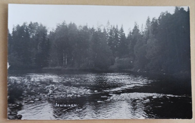 Jokioinen, Joki, kivikkoista joenuomaa, metsää, vkpk, ei p.