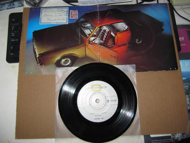 Matti Lehtinen 7" (Dodge `66) MAINOSLEVY v.1966