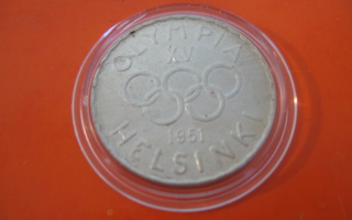 500 mk hopea juhlaraha Helsingin Olympialaiset - 1951