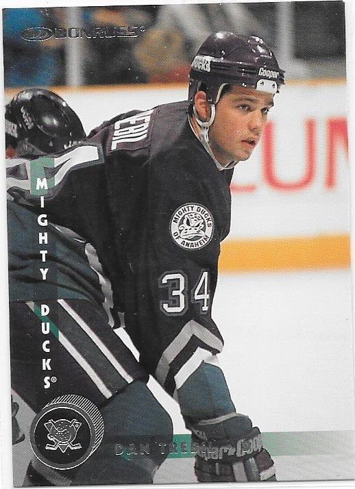 1997-98 Donruss #105 Dan Trebil Anaheim Mighty Ducks