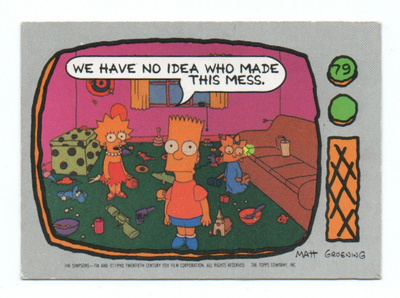 Purkkakuva SIMPSONS n:o 79