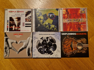 Simple Minds 6 cd:n paketti
