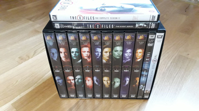 Salaiset kansiot - The X Files Kaudet 1-11 + Elokuvat DVD