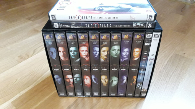 Salaiset kansiot - The X Files Kaudet 1-11 + Elokuvat DVD