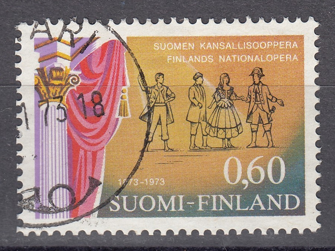 1973 Lape 738 Suomen Kansallisooppera 100 v.