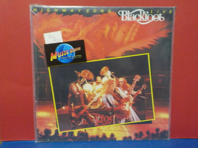 BLACKFOOT - HIGHWAY SONGS LIVE EX+/EX+ GER -82 LP