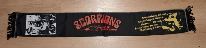 SCORPIONS KIERTUEHUIVI 1984