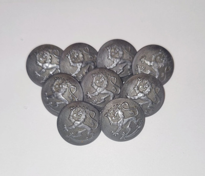 Leijonanappi 21mm sinkki/alumiini 9 kpl
