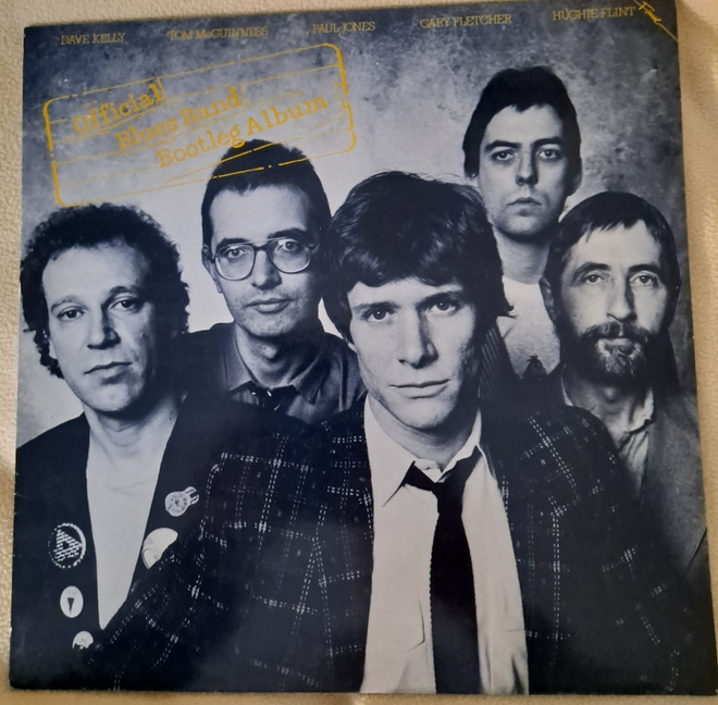 THE BLUES BAND : OFFICIAL BLUES BAND BOOTLEG ALBUM  LP
