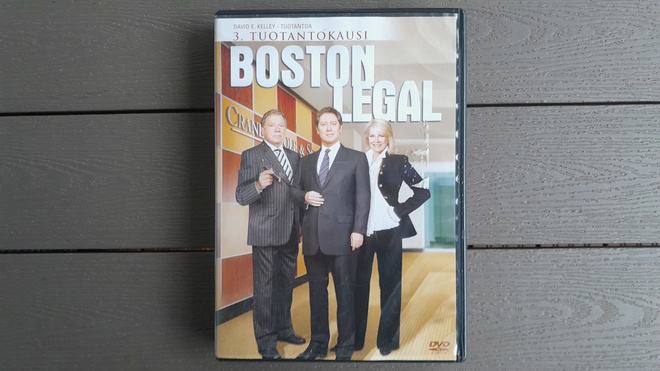 DVD: Boston Legal - 3 Kausi, 6xDVD (2006)