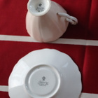 3 kpl Adderley Fine Bone China England kuppi+lautanen - pikkukuva 4