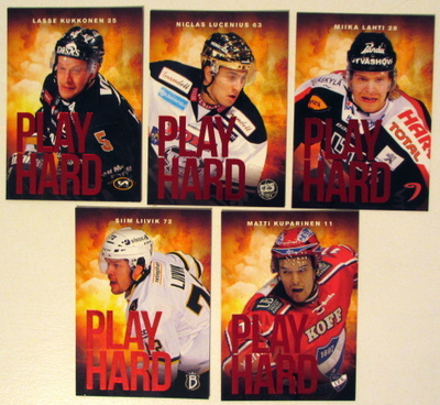 Cardset 2014-15 Play Hard kortteja