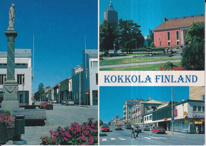 Kokkola sommitelmakortti.   b677