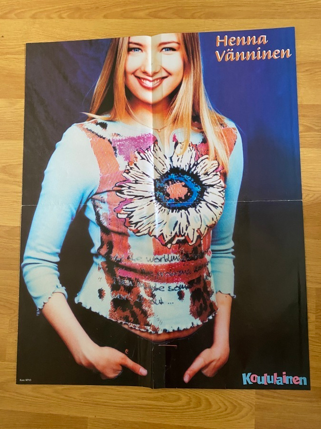 Aamu Korhonen Salatut elämät juliste