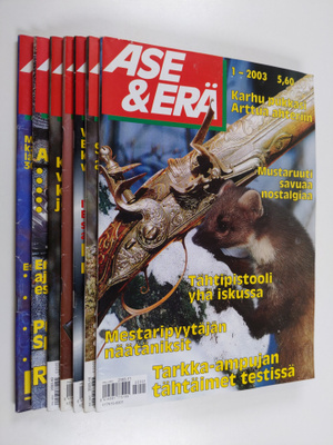 Ase & erä 1-8/2003 (numero 6 puuttuu)