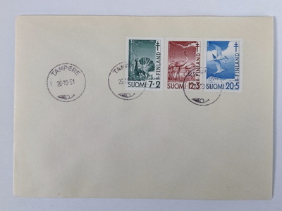 1951 FDC Tuberkuloosi