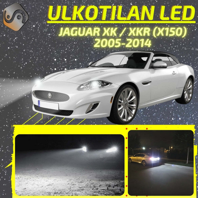 XK / XKR (X150) 2005-2014 Ulkoiset LED -valot