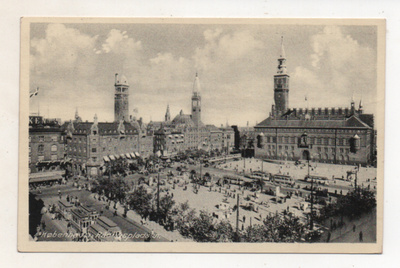 Kööpenhamina kortti, kulkenut 1957, frankeerausleima