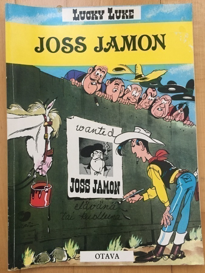 Lucky Luke Joss Jamon (Otava 1980)