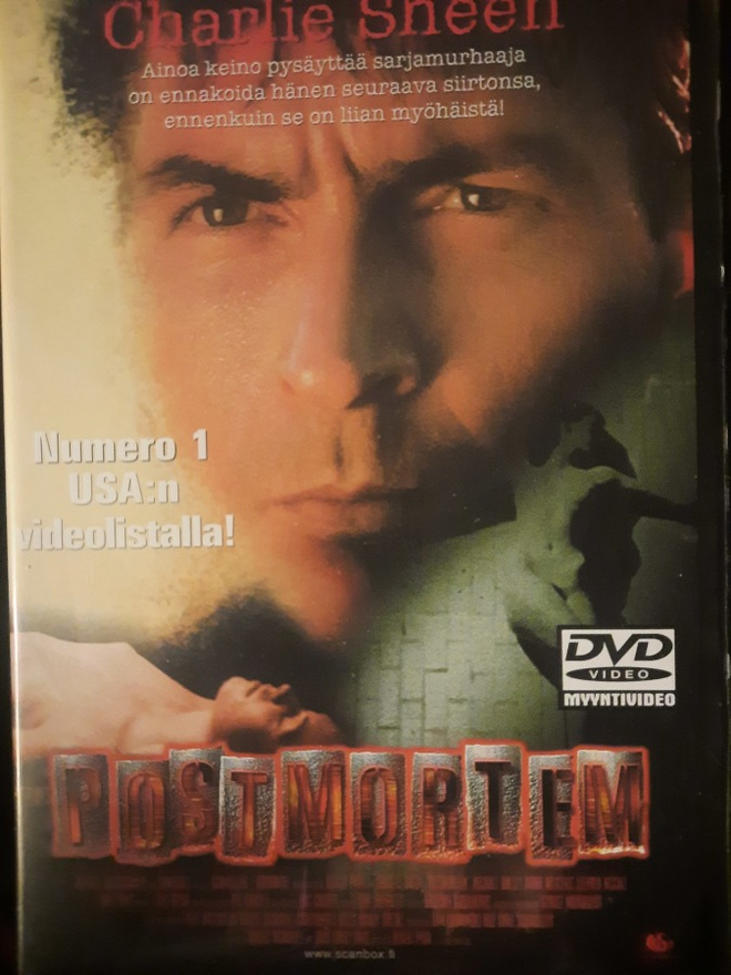 POSTMORTEM DVD (CHARLIE SHEEN)
