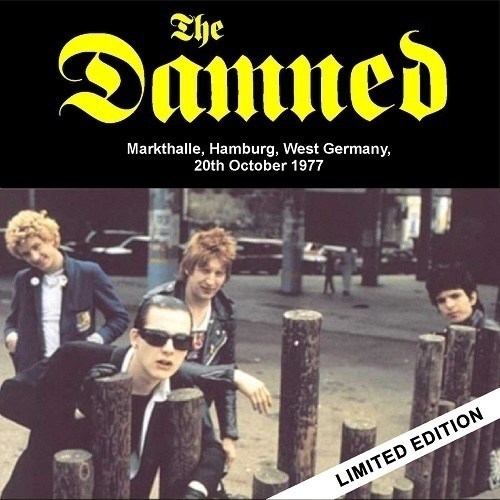 THE DAMNED markthalle hamburg west-germany 20.10.1977
