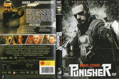 Punisher War Zone (32 323) k -FI- DVD suomik. ray stevenson