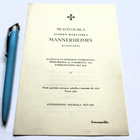 1953 Mannerheimin muistojuhla messuhallissa ohjelma - pikkukuva 1