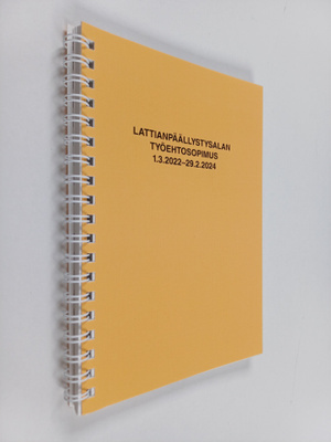 Lattianpäällystysalan työehtosopimus : 1.2.2022-29.2.2024