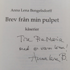Anna Lena Bengelsdorff : Brev från min pulpet : kåserier ... - pikkukuva 3